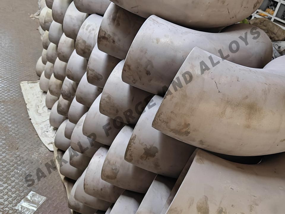 Sankalp Forge & Alloys manufacturing unit’s - original photograph of butt weld fittings